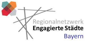 Logo Regionalnetzwerk Engagierte Städte Bayern